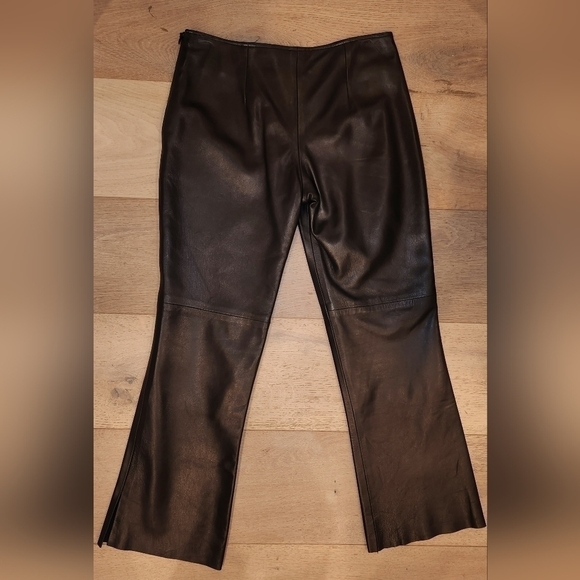 Victoire Pants - Leather Pants Size 2